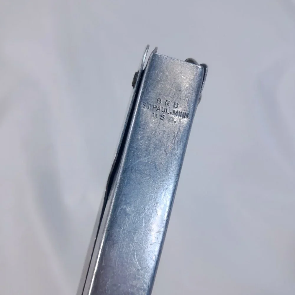 Coca-Cola Ice Tongs Aluminum Embossed Drink In Bottles St. Paul Coke 1940's‎